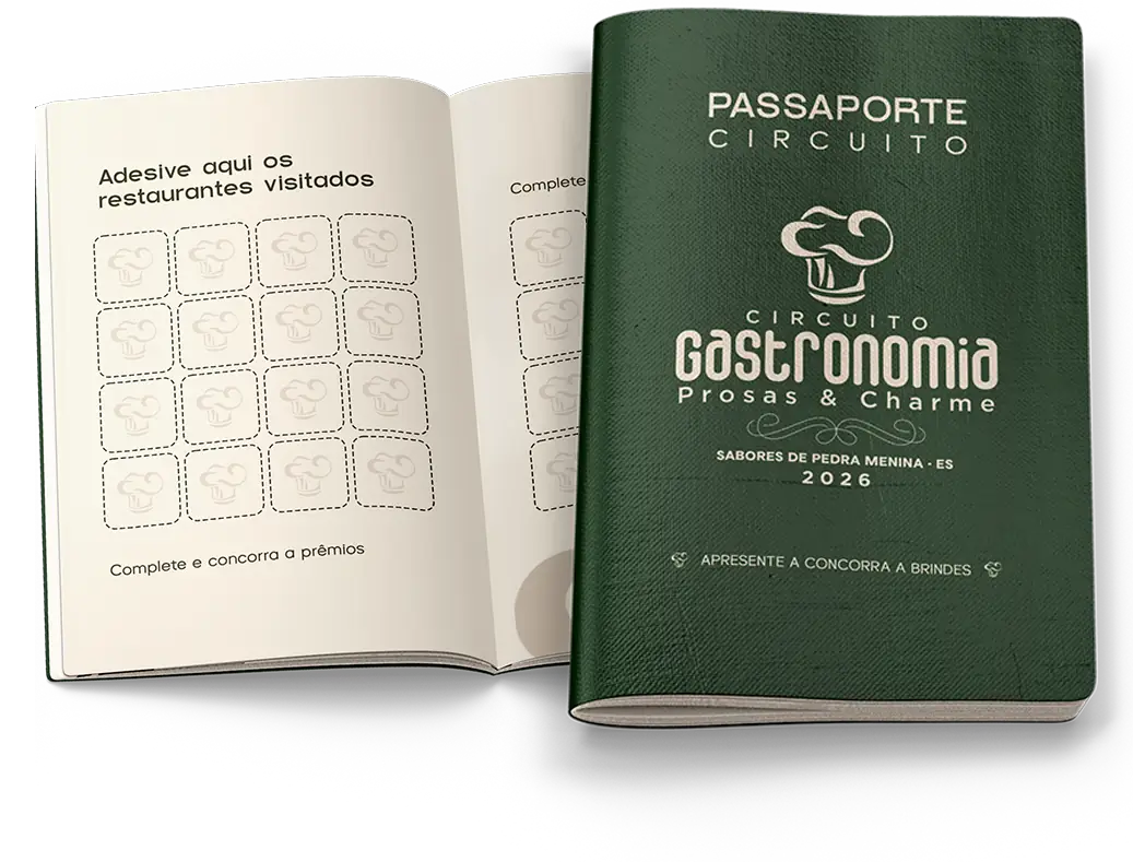 Passaporte do Circuito Gastronomia Prosas & Charme